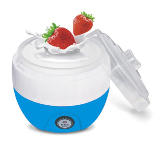 Electric Automatic Yogurt Maker Machine Yoghurt DIY Tool Kithchen Plastic Container 220V Capacity: 1L(Blue) - Home & Garden by buy2fix | Online Shopping UK | buy2fix