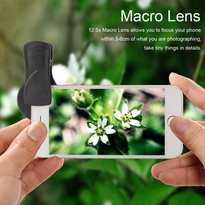 0.45X Ultra Wide Macro Combination Phone Lens with Clip(APL-0.45XWM) - Macro & Wide-angle by APEXEL | Online Shopping UK | buy2fix