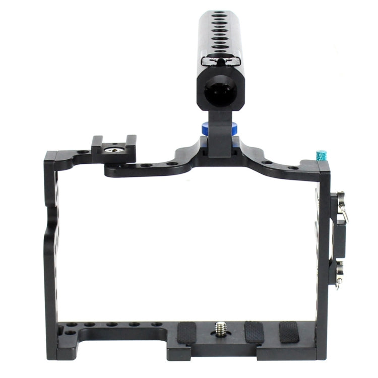 Camera Metal Video Cage Handle Stabilizer for Panasonic LUMIX GH3/GH4(Black) - Camera Accessories by buy2fix | Online Shopping UK | buy2fix