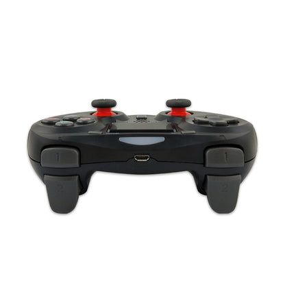Rubberized Wireless Game Controller Bluetooth Handle for PS4 Host(Orange) - Gamepads by buy2fix | Online Shopping UK | buy2fix