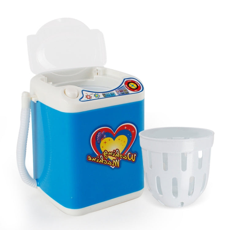 Mini Multifunction Kids Washing Machine Toy Beauty Sponge Brushes Washer(Blue) - Pretend Play Toys by buy2fix | Online Shopping UK | buy2fix