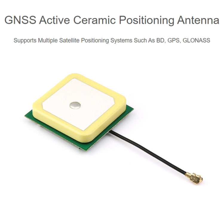 Waveshare 24095 GNSS Active Ceramic Positioning Antenna, IPEX 1 Connector - Consumer Electronics by Waveshare | Online Shopping UK | buy2fix