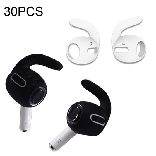 30PCS Ultra-thin Earphone Ear Caps For Apple Airpods Pro(White) - Apple Accessories by buy2fix | Online Shopping UK | buy2fix