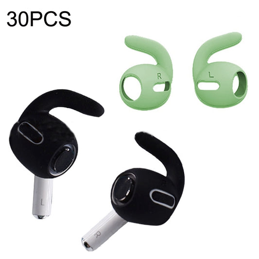 30PCS Ultra-thin Earphone Ear Caps For Apple Airpods Pro(Matcha Green) - Apple Accessories by buy2fix | Online Shopping UK | buy2fix
