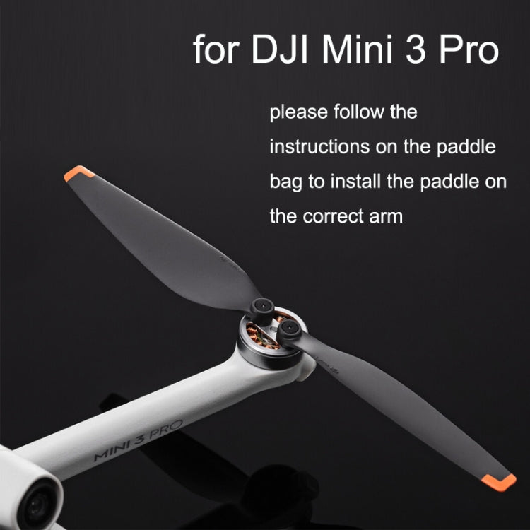 Original DJI Mini 4 Pro/Mini 3 Pro 2 Pairs Propeller(Black) - DIY Propeller by DJI | Online Shopping UK | buy2fix