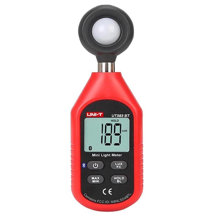 UNI-T UT383BT 200,000 LUX Digital Luxmeter Luminance Light Meter With LCD Backlit Display - Light & Sound Meter by UNI-T | Online Shopping UK | buy2fix