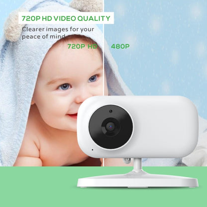 SM70 7-inch 720 x 1080P Wireless Baby Monitor Camera Temperature Monitor 2 Way Audio AU Plug - Security by buy2fix | Online Shopping UK | buy2fix
