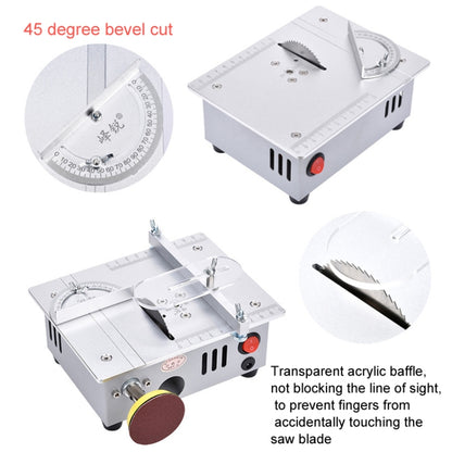 S6  96W Multifunctional Model Desktop Mini Table Saw Cutter,Spec: Standard Version(EU Plug) - Electric Saws & Accessories by buy2fix | Online Shopping UK | buy2fix