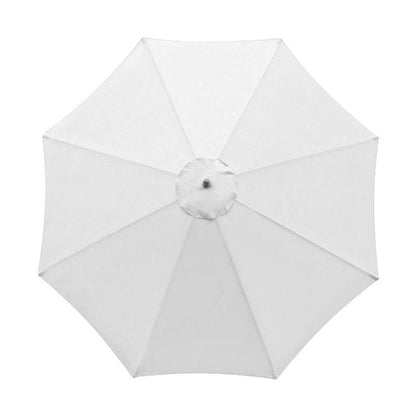 Polyester Parasol Replacement Cloth Round Garden Umbrella Cover, Size: 3m 8 Ribs(Khaki) - Outdoor & Sports by null | Online Shopping UK | buy2fix