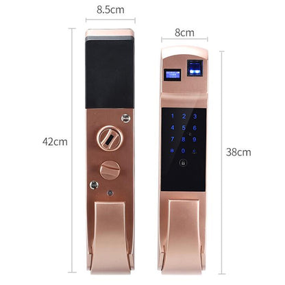 Fully Automatic Fingerprint Password Lock Intelligent Anti-theft Home Electronic Credit Card Automatic Unlock and Mute APP - Security by buy2fix | Online Shopping UK | buy2fix