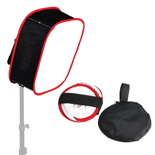 Universal Portabl Collapsible LED Video Light Softbox Diffuser for Yongnuo Godox Photographic Lighting - Camera Accessories by buy2fix | Online Shopping UK | buy2fix