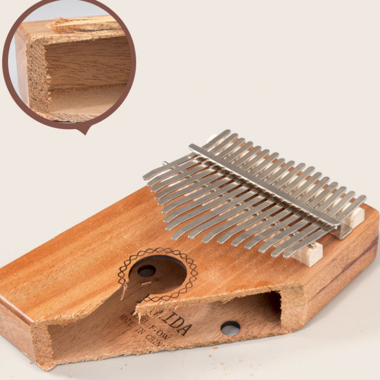 17-tone Kalimba Portable Thumb Piano, Style:Mahogany-Classic Deer - Toys & Hobbies by buy2fix | Online Shopping UK | buy2fix