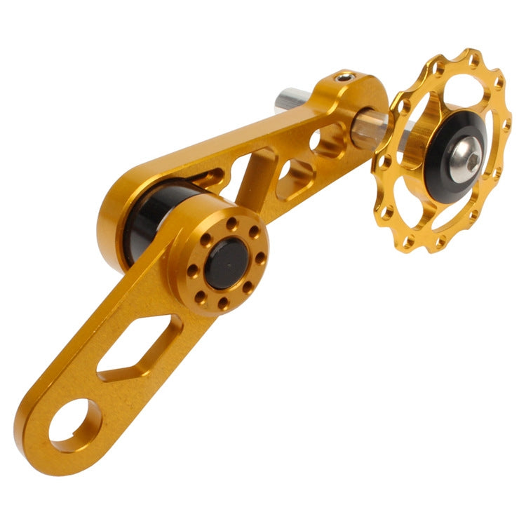 Litepro Folding Bike Guide Wheel LP Oval Chainring Chain Zipper Rear Derailleur Chain(Gold) - Outdoor & Sports by Litepro | Online Shopping UK | buy2fix