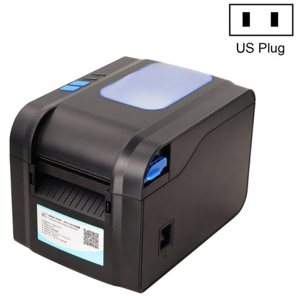 Xprinter XP-370B Barcode Printer Self-adhesive QR Code Printer Label Clothing Tag Thermal Ticket Machine(US Plug) - Printer by Xprinter | Online Shopping UK | buy2fix