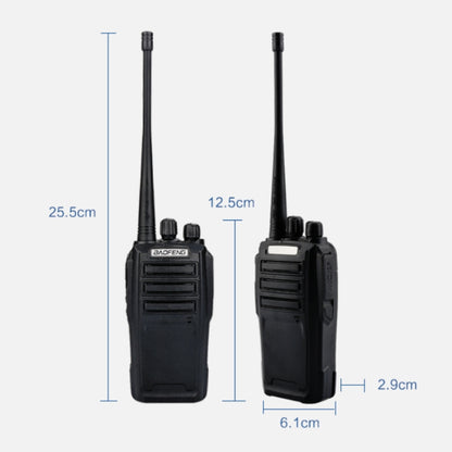 Baofeng BF-UV6D Civil Hotel Outdoor Construction Site Mobile High-power Walkie-talkie, Plug Specifications:AU Plug - Consumer Electronics by Baofeng | Online Shopping UK | buy2fix