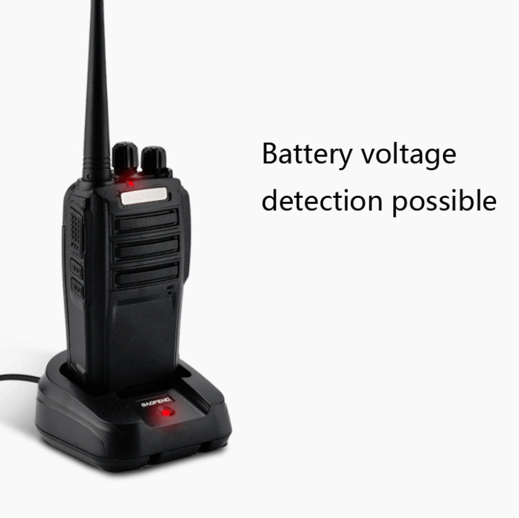 Baofeng BF-UV6D Civil Hotel Outdoor Construction Site Mobile High-power Walkie-talkie, Plug Specifications:EU Plug - Handheld Walkie Talkie by Baofeng | Online Shopping UK | buy2fix