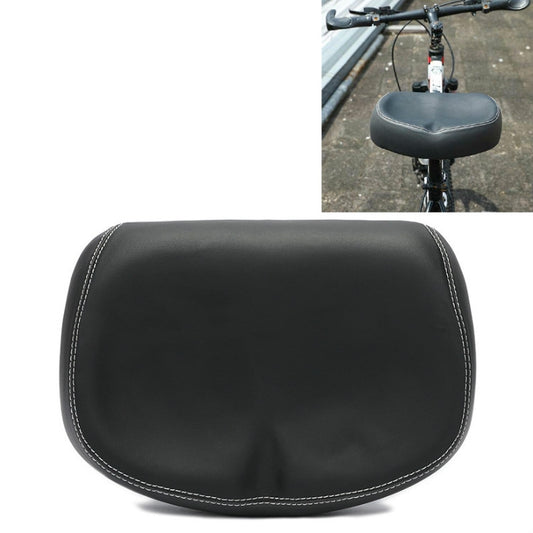 Bicycle Seat Mountain Bike Seat Cushion Shock Absorption no Nose Saddle Riding Equipment(Black) - Outdoor & Sports by buy2fix | Online Shopping UK | buy2fix