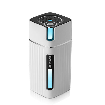 Humidifier USB Office Home Car Mute Portable Colorful Air Purifier(White) - In Car by buy2fix | Online Shopping UK | buy2fix