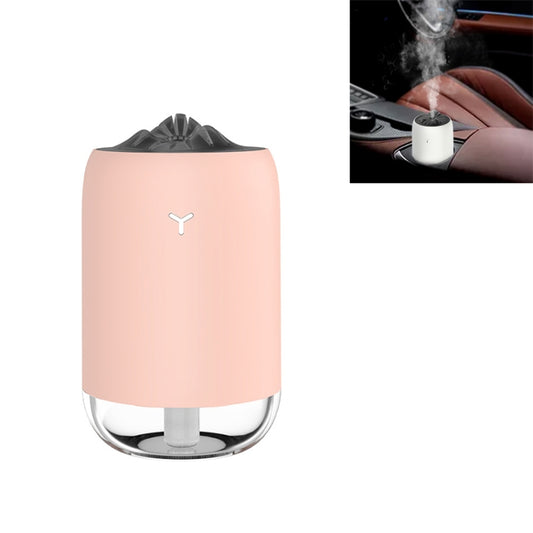Car Portable Humidifier Household Night Light USB Spray Instrument Disinfection Aroma Diffuser(Pink) - In Car by buy2fix | Online Shopping UK | buy2fix