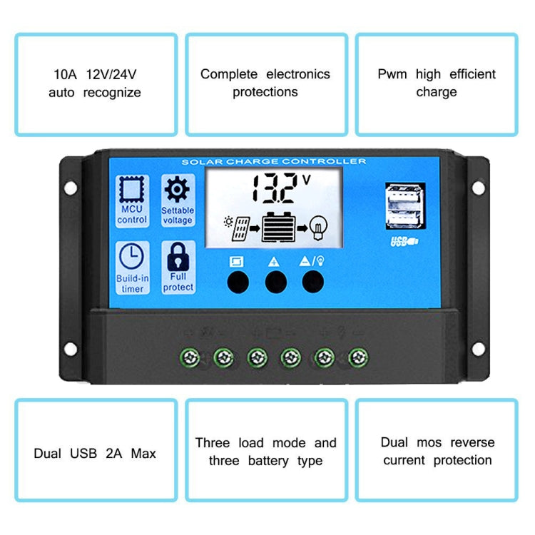 Street Lamp Smart Lighting Charging Solar Controller, Model: RBL-60A - Consumer Electronics by buy2fix | Online Shopping UK | buy2fix