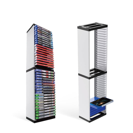 DOBE Console Game Cd Storage Rack Can Accommodate 36 Double-Layer Disc Racks For PS5 - Holder by DOBE | Online Shopping UK | buy2fix