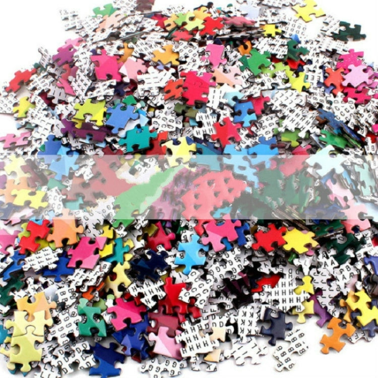 Round Shape Irregular Plane Puzzle Jigsaw Toy 1000 Pieces(Colorful Fireworks) - Puzzle Toys by buy2fix | Online Shopping UK | buy2fix