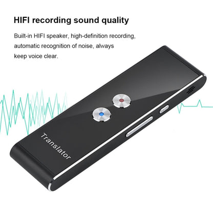 Portable Smart Voice Translator Upgrade Version for Learning Travel Business Meeting 3 in 1 voice Text Photo Language Translator(brown) - Consumer Electronics by buy2fix | Online Shopping UK | buy2fix