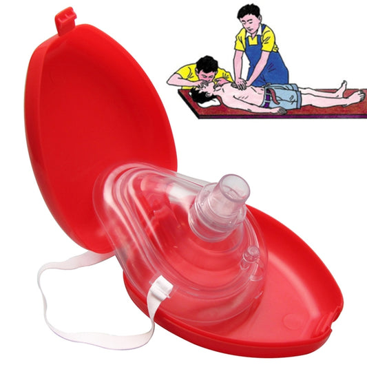 CPR Resuscitator Rescue Emergency First Aid Breathing Mask Mouth Breath One-way Valve Tools - Security by buy2fix | Online Shopping UK | buy2fix