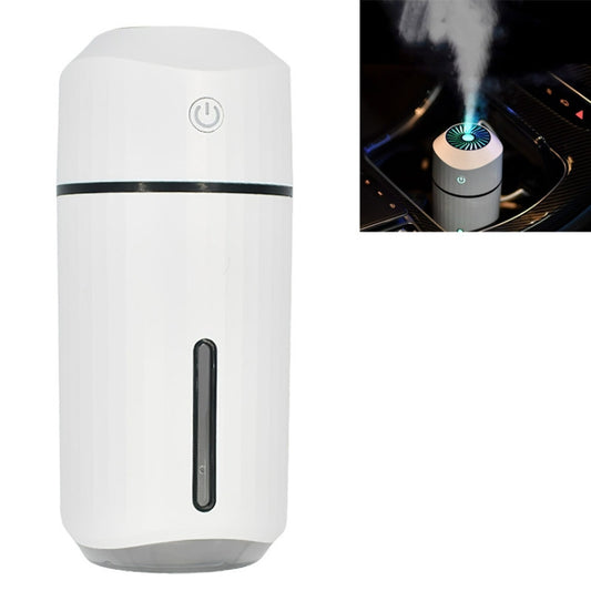 Mini USB Colorful Night Light Home Car Humidifier, Style:Plug-in Type(White) - In Car by buy2fix | Online Shopping UK | buy2fix