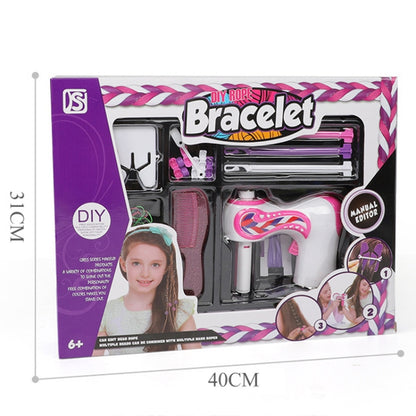 Children Hair Tie Electric Toy Three-Strand Hair Braid Machine - Pretend Play Toys by buy2fix | Online Shopping UK | buy2fix