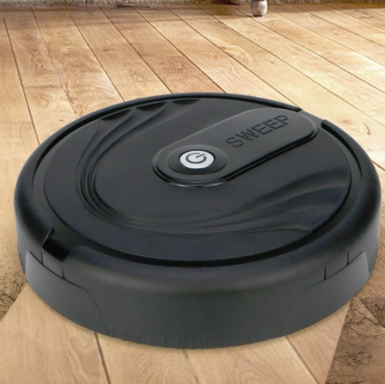 Smart Sweeping Robot Household Hair Cleaner, Specification:Battery Version(Black) - Consumer Electronics by buy2fix | Online Shopping UK | buy2fix