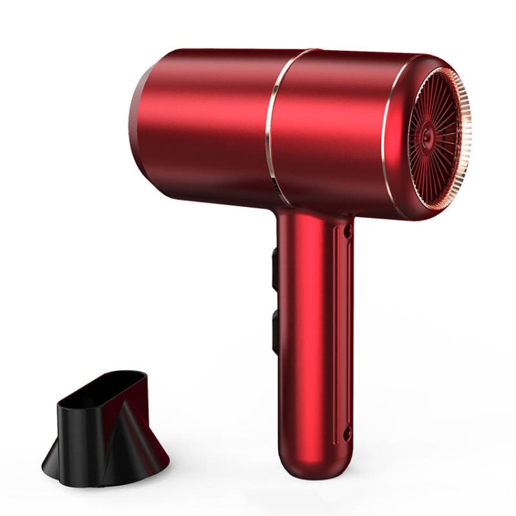 Home Dormitory Mute High-Power Hot And Cold Air Hair Dryer, 220V UK Plug(Red) - Home & Garden by buy2fix | Online Shopping UK | buy2fix