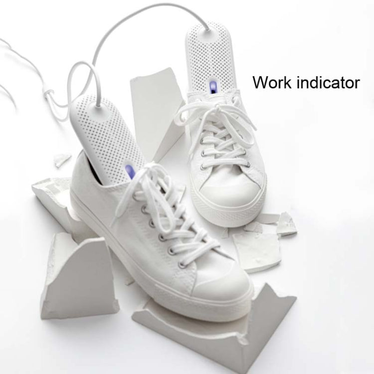 220V Shoe Drying Device Deodorization Sterilization Household Dormitory Student Shoe Dryer, CN Plug, Product specifications: No Timing(White) - Home & Garden by buy2fix | Online Shopping UK | buy2fix