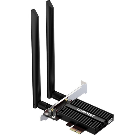 COMFAST Gaming Game 3000Mbps Gigabit Dual-Frequency Wireless Desktop Computer PCIE Wireless Network Card, Coverage: AX200 PRO - Computer & Networking by COMFAST | Online Shopping UK | buy2fix