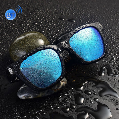 F002 Binaural Mini Smart Call Waterproof Bluetooth Glasses Earphone(Blue) - Bluetooth Earphone by buy2fix | Online Shopping UK | buy2fix