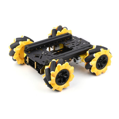 Waveshare Smart Mobile Robot Chassis Kit, Chassis:With Shock-absorbing(Mecanum Wheels) - Robotics Accessories by Waveshare | Online Shopping UK | buy2fix