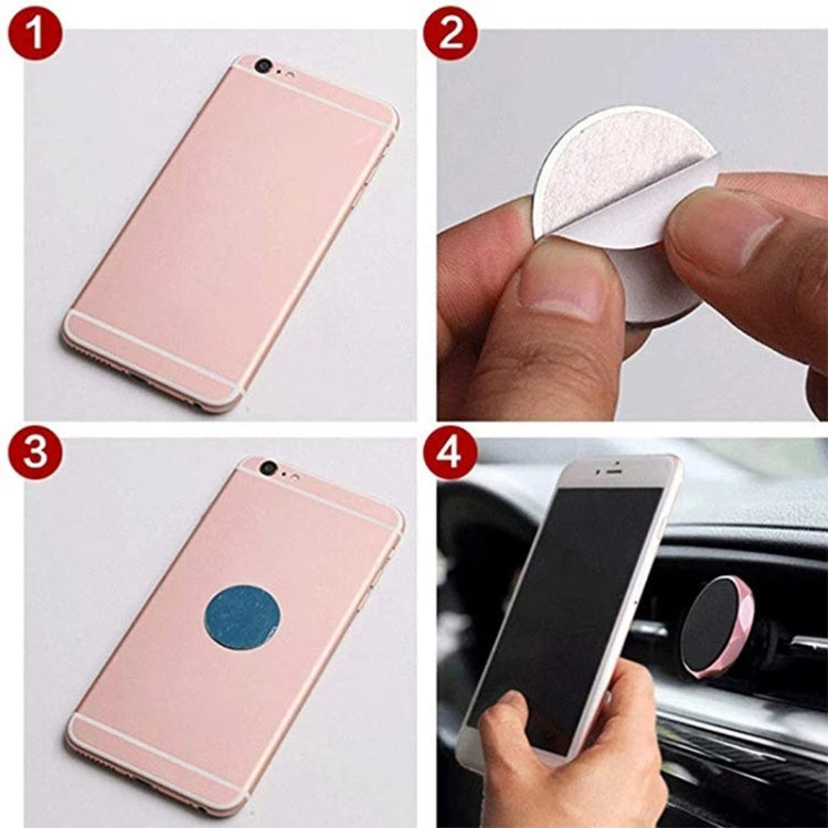 20 PCS Metal Plate Disk Iron Sheet For Magnetic Car Phone Stand Holder(40x0.3mm) - Apple Accessories by buy2fix | Online Shopping UK | buy2fix