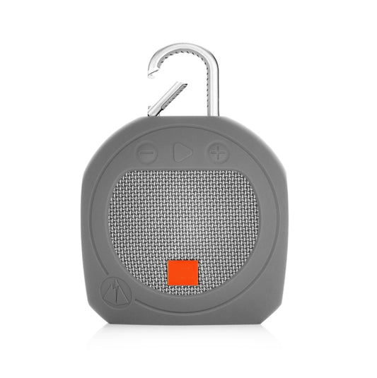 Silicone Bluetooth Speaker Protective Cover Anti-Fall Storage Cover for JBL Clip 3(Medium Gray) - Protective Case by buy2fix | Online Shopping UK | buy2fix