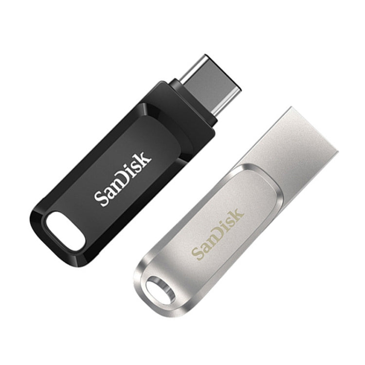 SanDisk Type-C + USB 3.1 Interface OTG High Speed Computer Phone U Disk, Colour: SDDDC3 Black Plastic Shell, Capacity: 256GB - USB Flash Drives by SanDisk | Online Shopping UK | buy2fix