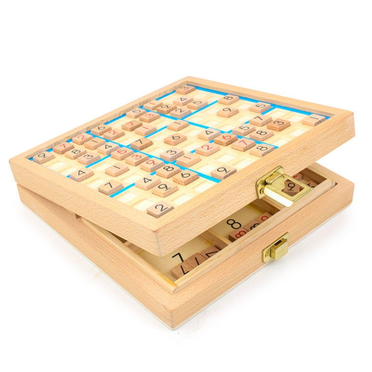 3 In1 Children Multifunctional Sudoku Board Game Puzzle Board Game(Blue) - Table Games by buy2fix | Online Shopping UK | buy2fix