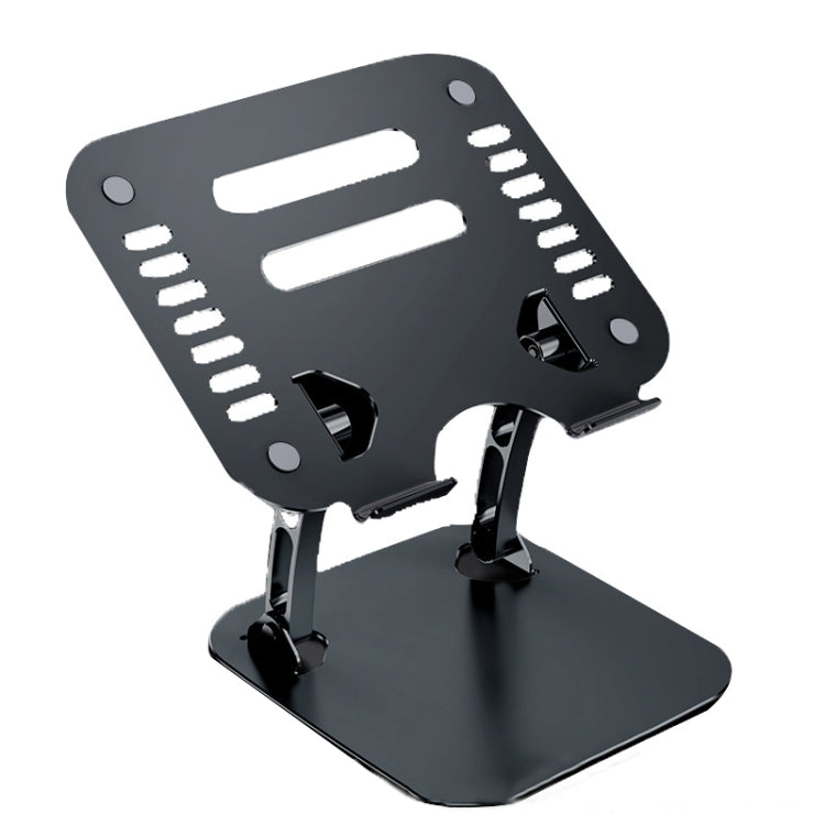 N8 Laptop Holder Aluminum Alloy Laptop Holder(Black) - Computer & Networking by buy2fix | Online Shopping UK | buy2fix