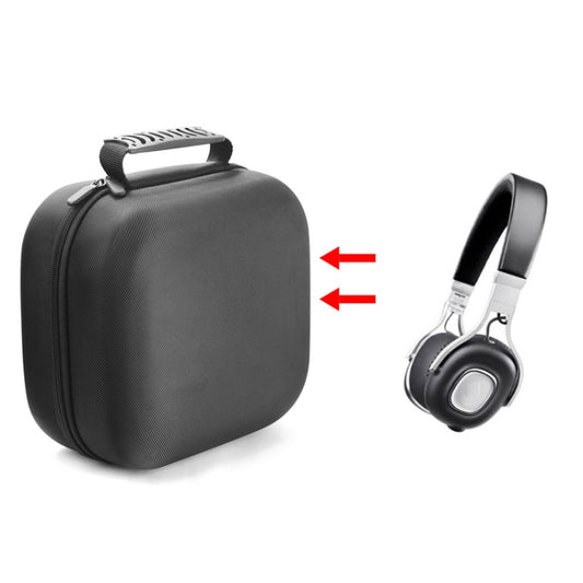 2 PCS HIFI Wire-Controlled On-Ear Headset Bag For Denon AH-MM200(Black) - Apple Accessories by buy2fix | Online Shopping UK | buy2fix