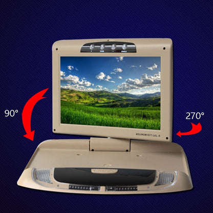9 Inch Car HD Car Reversing Display Car Ceiling Display(Gray) - Car Monitor by buy2fix | Online Shopping UK | buy2fix