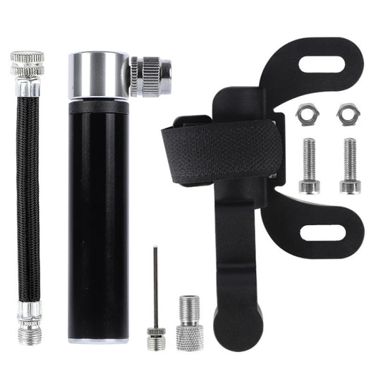 Bicycle Basketball Football Mini Portable High Pressure Inflator(Black) - In Car by buy2fix | Online Shopping UK | buy2fix