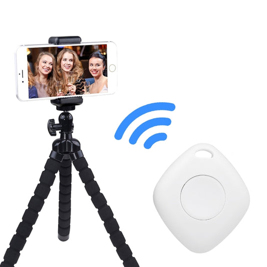 3 PCS Bluetooth Remote Control Diamond-Shaped Selfie Mobile Phone Camera Remote Control(White) - Phone Remote Control by buy2fix | Online Shopping UK | buy2fix