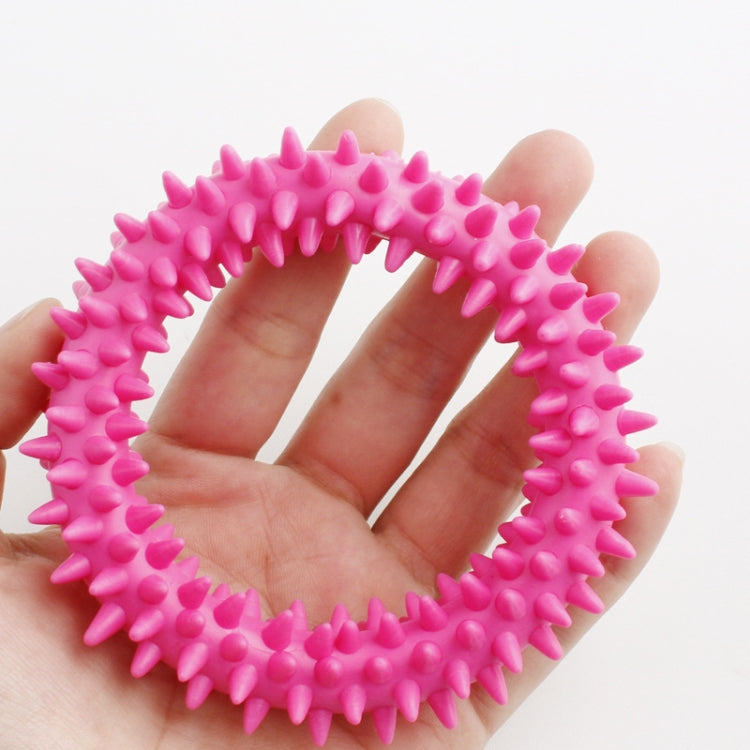 10 PCS Spiked Sensory Decompression Ring Toy Decompression Chain, Random Colour Delivery - Squeeze Toys by buy2fix | Online Shopping UK | buy2fix