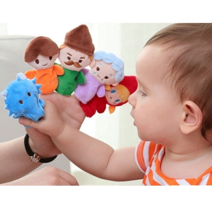 Animal Finger Dolls Plush Toys For Preschool Education, Height: 7.5cm(10 PCS/Set Finger Doll) - Soft Toys by buy2fix | Online Shopping UK | buy2fix