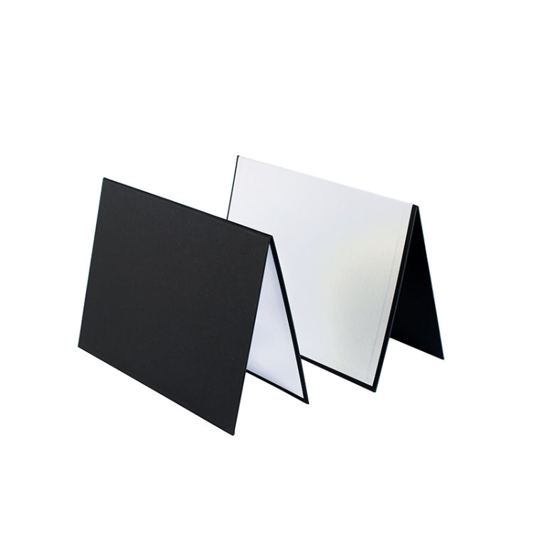 2 PCS Photography Folded Thickening A4 Cardboard Folding Light Diffuser Board(Silver) - Camera Accessories by buy2fix | Online Shopping UK | buy2fix