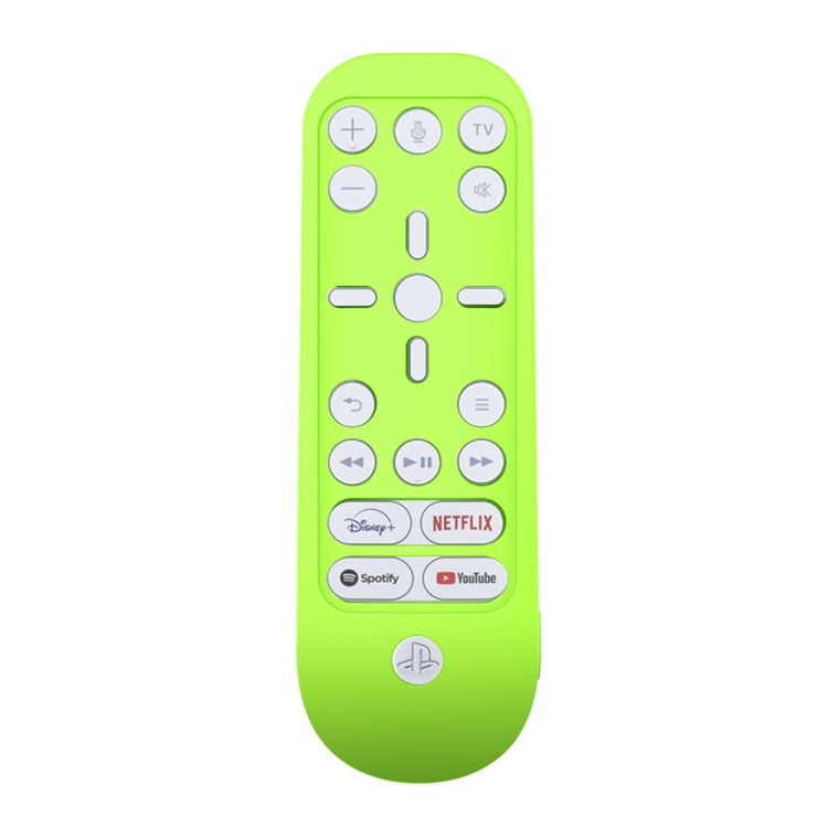 2 PCS Remote Control Silicone Protective Cover Is Suitable For PS5 Media Remote( Luminous Green) - Cases by buy2fix | Online Shopping UK | buy2fix