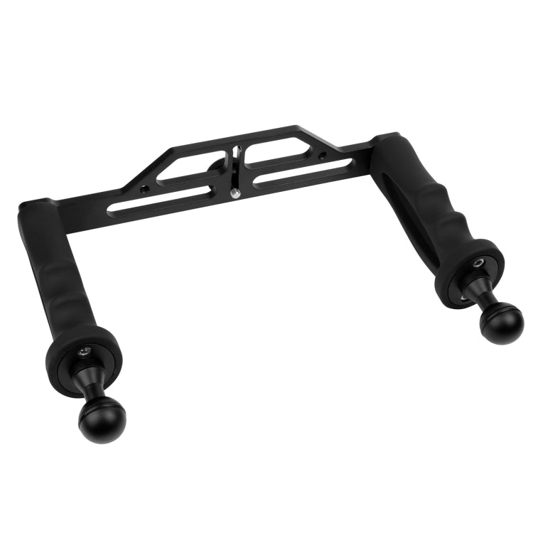 XTGP324A Dual Handle Aluminium Tray Stabilizer for Underwater Camera Housings - DJI & GoPro Accessories by buy2fix | Online Shopping UK | buy2fix
